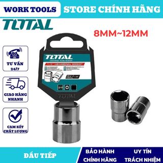 Đồ nghề total đầu tiếp 1/2 inch x 8 mm~1/2 inch x 12 mm