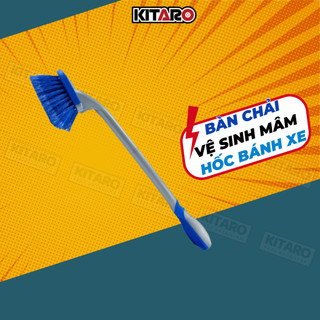 Bàn chải dài vệ sinh hóc bánh xe ô tô