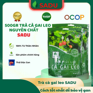 Trà cà gai leo Sadu thanh nhiệt mát gan, tăng cường chức năng bảo vệ gan