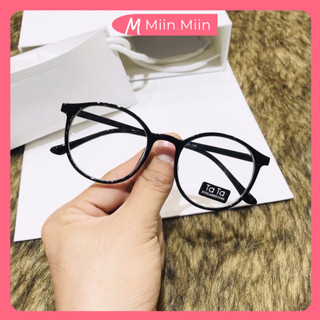 Gọng kính cận tata gọng kính thời trang giá rẻ màu đen gọng cận Miin Miin Glasses