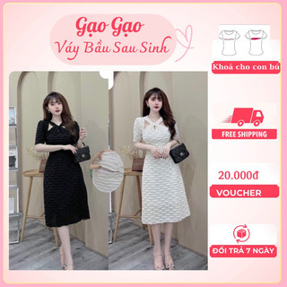 Váy Cổ Yếm Cho Con Bú D41 V112