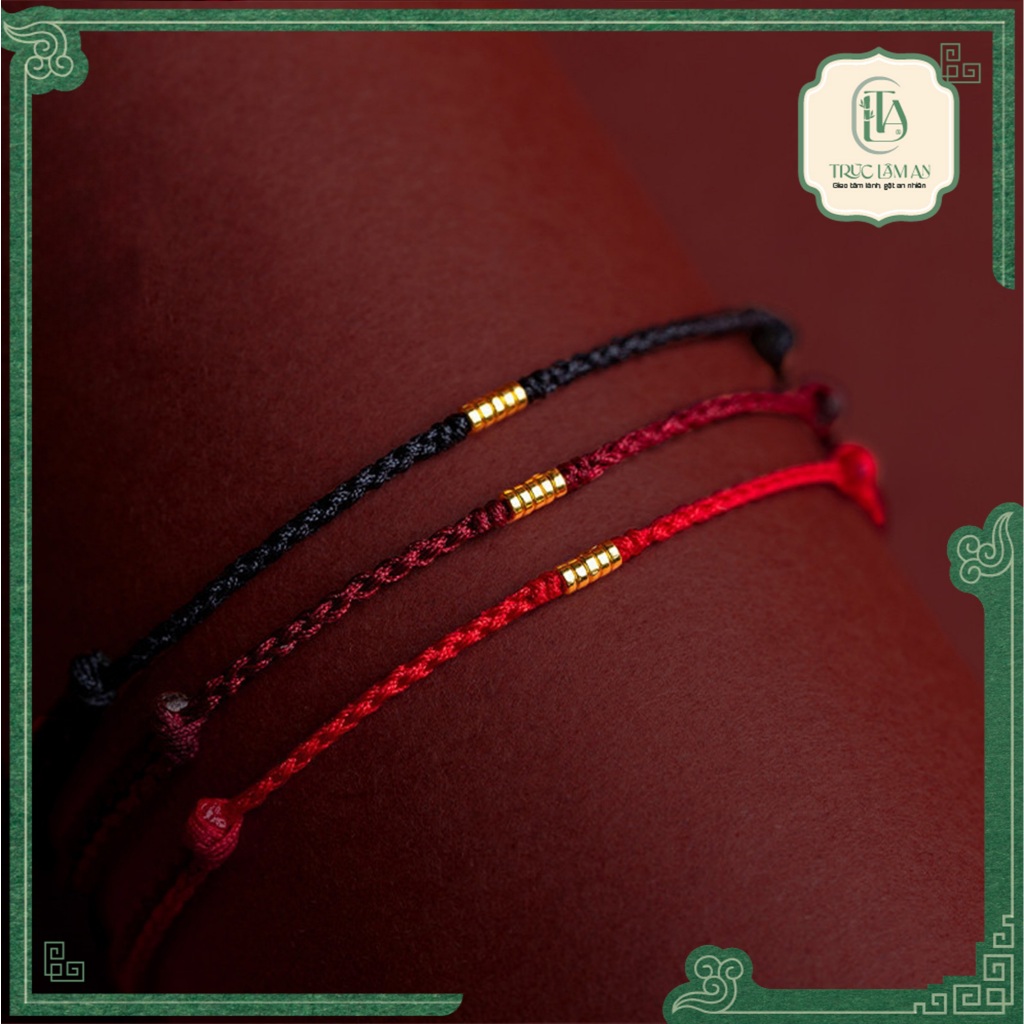 Vòng Tay Ngũ Lộ Thần Tài - TRÚC LÂM AN - Vòng Tay Chỉ Đỏ | BigBuy360 - bigbuy360.vn