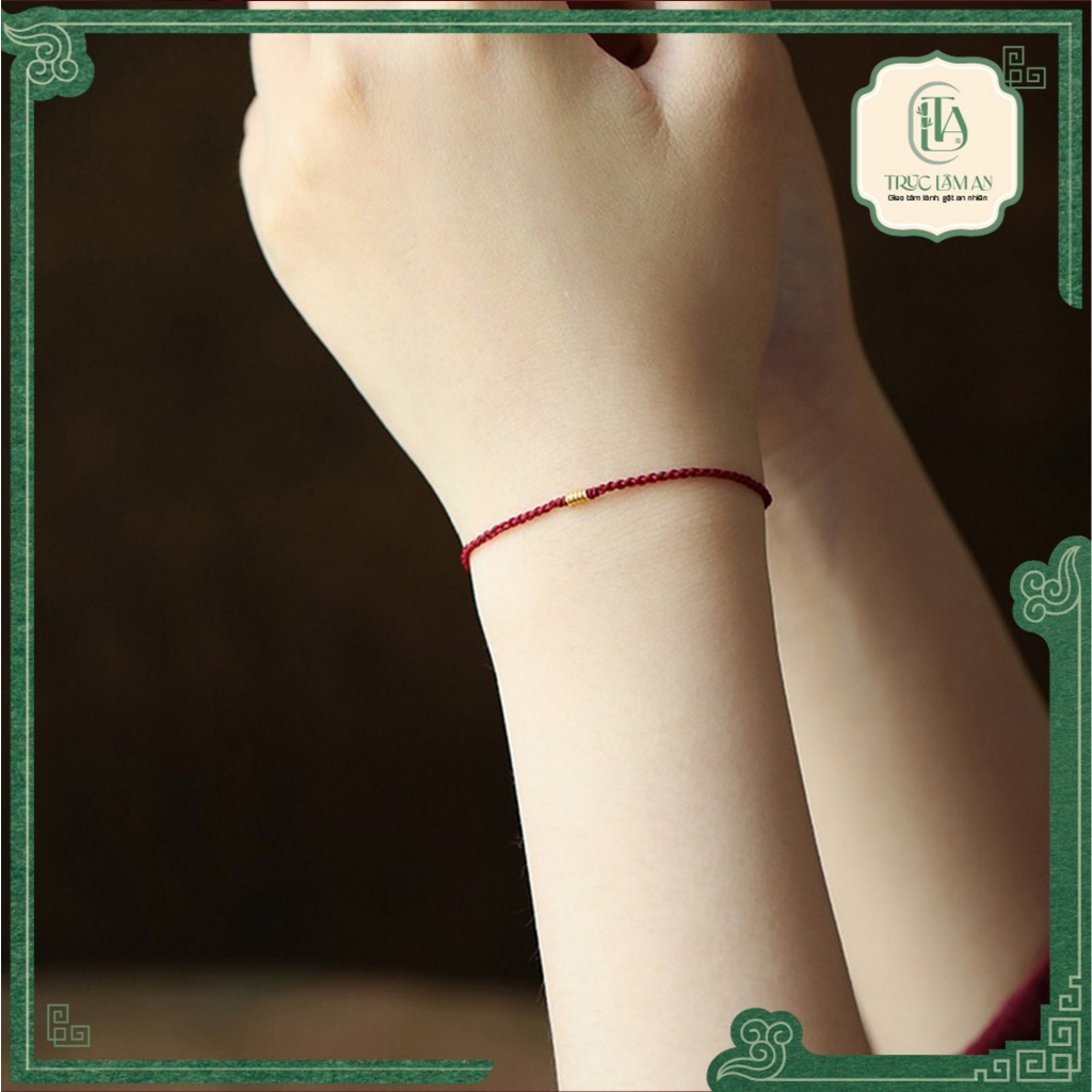 Vòng Tay Ngũ Lộ Thần Tài - TRÚC LÂM AN - Vòng Tay Chỉ Đỏ | BigBuy360 - bigbuy360.vn