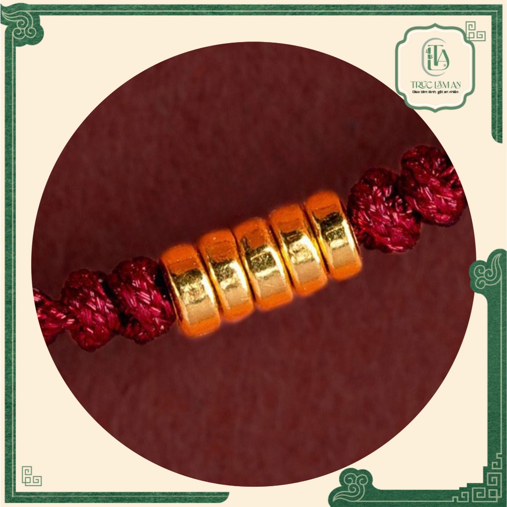 Vòng Tay Ngũ Lộ Thần Tài - TRÚC LÂM AN - Vòng Tay Chỉ Đỏ | BigBuy360 - bigbuy360.vn