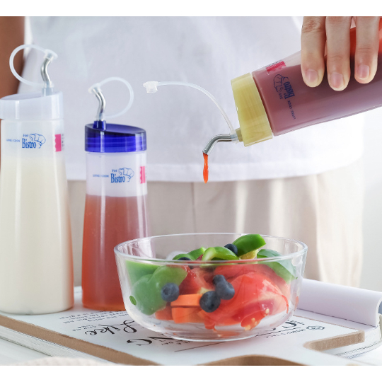 Bình nhựa đựng sốt, xì dầu dạng bóp