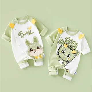 Body Dài Tay LOTUKA Bé Trai Bé Gái, Bodysuit Cho Bé, Quần Áo Trẻ Em In Hình Dễ Thương Size 3-12kg