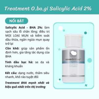 Toner Ông Bà Già BHA PoreTherapy 2% giảm mụn, dầu nhờn