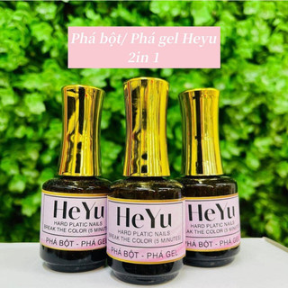 Nước phá gel phá bột Heyu chính hãng - phá gel bột lạnh không nóng móng - Phá gel Phá bột nail chuyên dụng giá rẻ