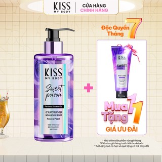 Sữa Tắm Toàn Thân Hương Nước Hoa Kiss My Body - Hương Sweet Poison 380ml