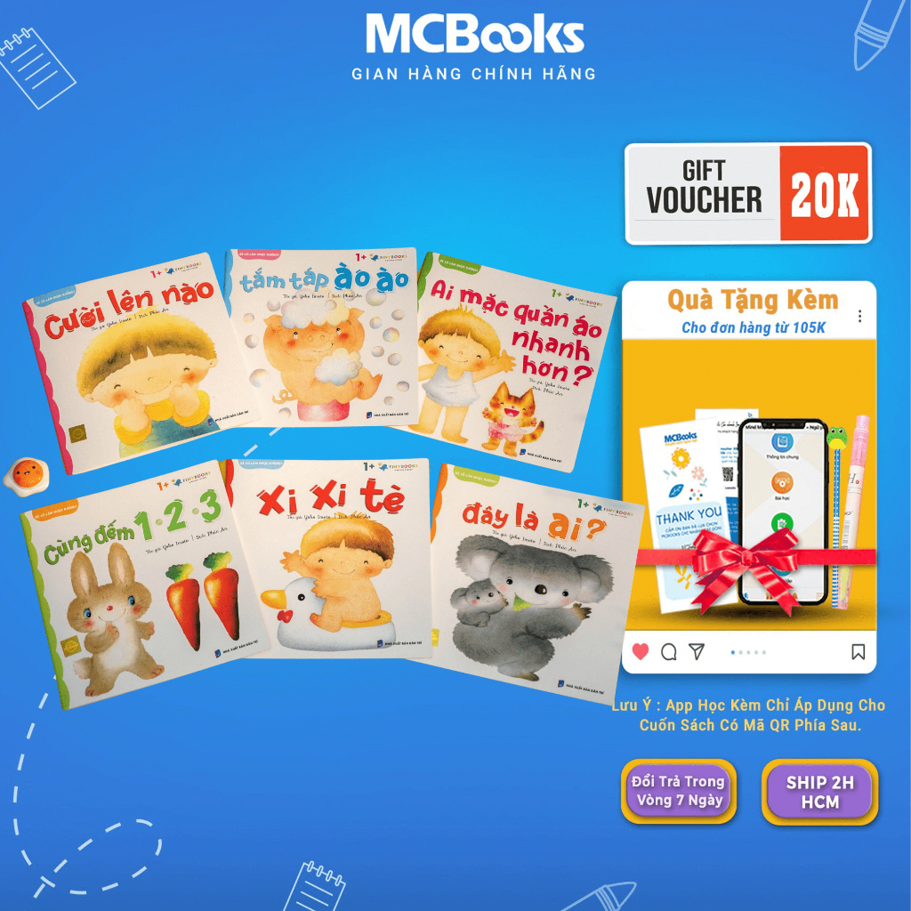 Sách - Bộ Sách Bé Có Làm Được Không?  - Bộ sách dành cho bé trên 1 tuổi Mcbooks