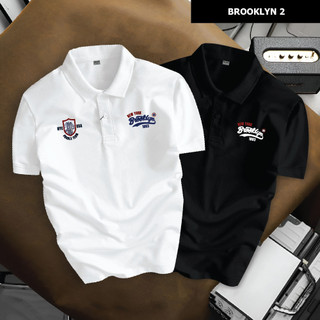 Áo Thun Polo Nam Cổ Bẻ BROOKLYN Chất Cá Sấu CVC Thoáng Mát, Phong Cách Trẻ Trung Thanh Lịch