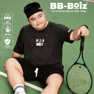 [BigSize] Áo Thun Thể Thao  Nam Tập Gym, Tập Tennis, Chơi Bóng BB-Boiz Form BigSize 80kg - 140kg