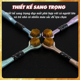 bàn chải đánh răng Đa chiều chải 3Mặt lông mềm mại đánh bay mọi mảng bám/1 chiếc
