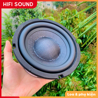 Loa sub carbon 6.5inch 4ω 100w nón sợi carbon