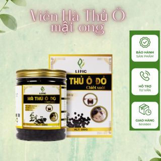 Hà thủ ô mật ong viên kích mọc tóc bổ máu đẹp da yếu sinh lý cải thiện tóc bạc sớm LITIC VHTO