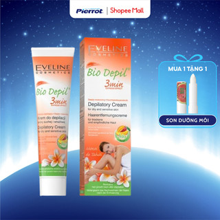 Kem Tẩy Lông Eveline Bio Depil 3 Vùng Nách, Tây Chân, Bikini Hương Xoài 125ML