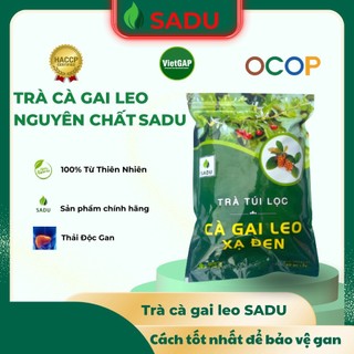 Trà túi lọc cà gai leo xạ đen sadu gói 250g