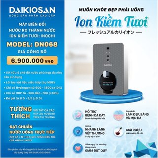 Máy biến đổi nước RO thành nước ion kiềm tươi Daikiosan DN068