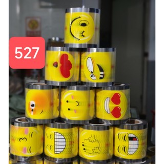 Màng ép ly 1 lít, màng dập cốc nhựa 1 lít, cuộn ép màng ly 800ml, 900ml, màng ép ly nhựa khổng lồ 1.7 kg in sẵn
