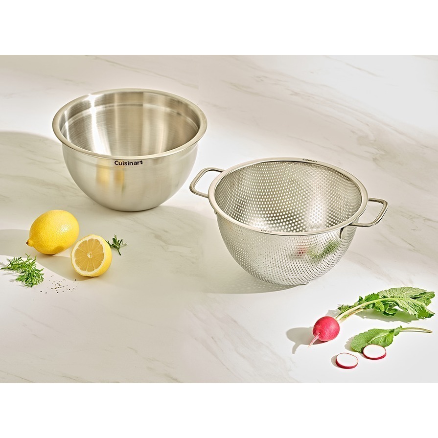 Set rổ kèm âu inox Cuisinart