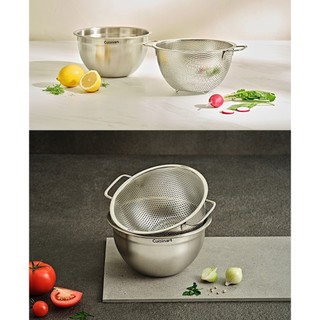 Set rổ kèm âu inox Cuisinart