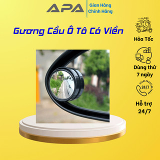 Gương cầu lồi⚡GIÁ RẺ - FREESHIP⚡ ô tô kính chiếu hậu xoá điểm mù (1 Cặp)