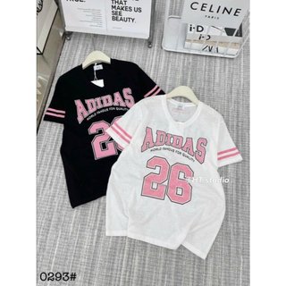 Áo thun tay nữ lỡ form rộng chất cotton số 26 phong cách Hàn Quốc,HN