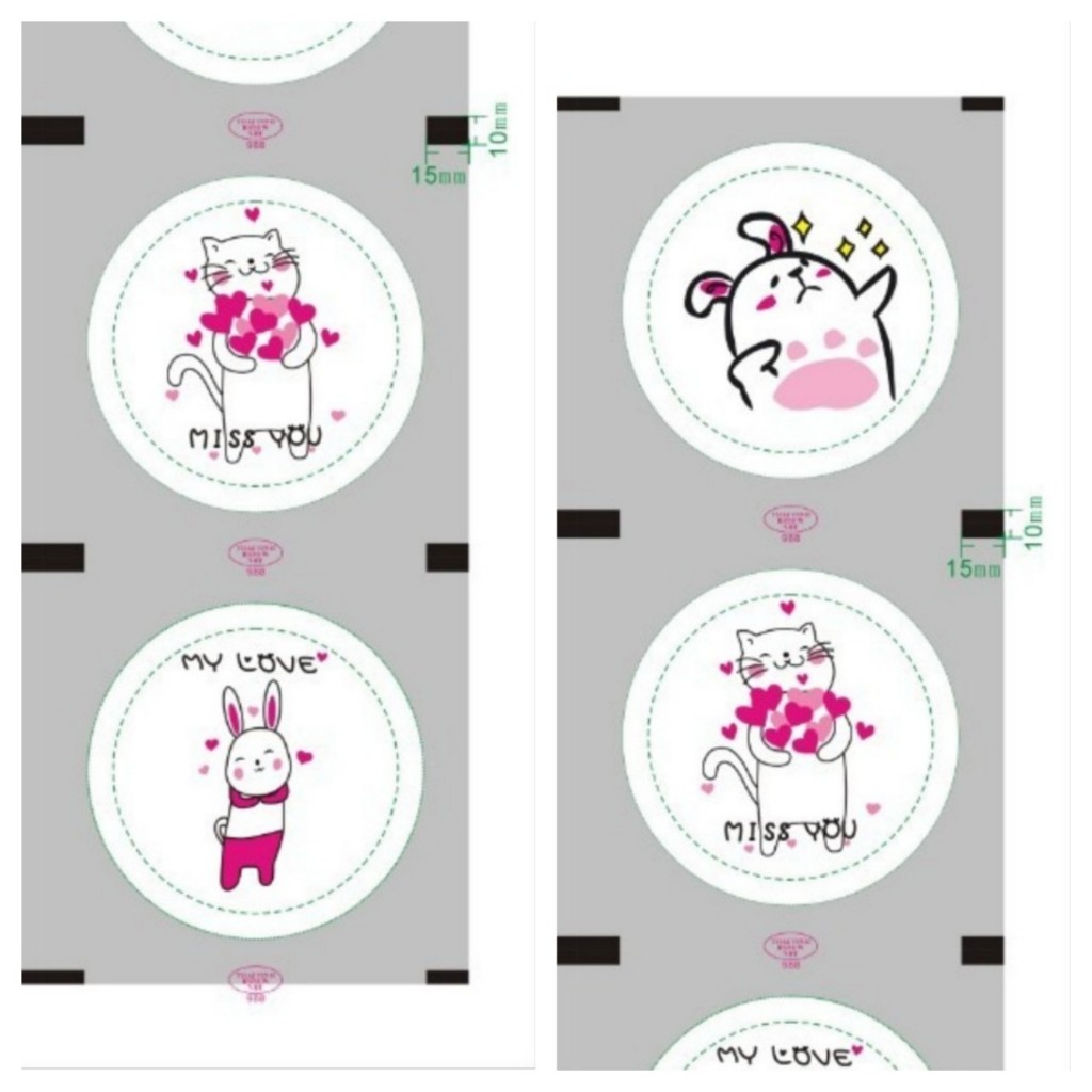 MÀNG ÉP LY 1 LÍT THỎ HỒNG, màng dập cốc nhựa 1 lít, cuộn ép màng ly 800ml, 900ml, màng ép ly nhựa kh
