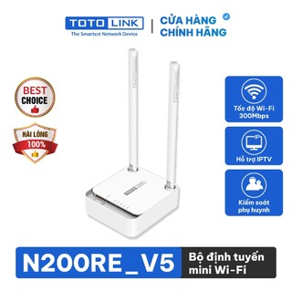 Cục phát wifi router wifi chuẩn N TOTOLINK N200RE-V5