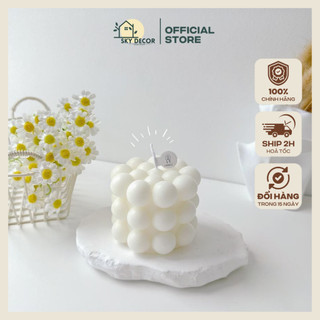 Nến trang trí, nến thơm mini sky decor phong cách hàn quốc