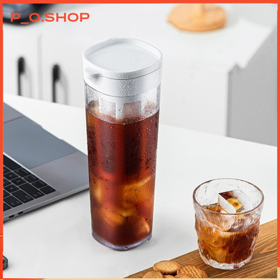 【🔥Rẻ/COD】Bình pha cafe COLD BREW (cà phê ủ lạnh) nhựa nguyên sinh ABS 1.1L - Gờ cafe - 777