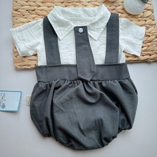 Set body chip xám bé trai