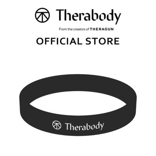 Quà tặng không bán _ therabody băng đô thể thao đen trơn in logo _ hàng chính hãng