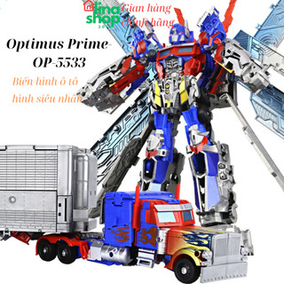 Robot biến hình oto Transfomr op5533 – cao 52 cm,bản giới hạn –kích thích tư duy của trẻ nhanh nhẹn thông minh