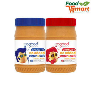 Hủ 453gr - bơ đậu phộng không đường - yogood - nhập khẩu từ hoa kì