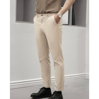 Quần tây KaKi nam hàn quốc JBagy dáng baggy vải co giãn dày dặn dáng suông ống rộng màu Đen Kem Nâu 