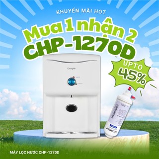 Máy lọc nước để bàn chungho chp-1270d, máy lọc nước uống trực tiếp, bảo hành 24 tháng