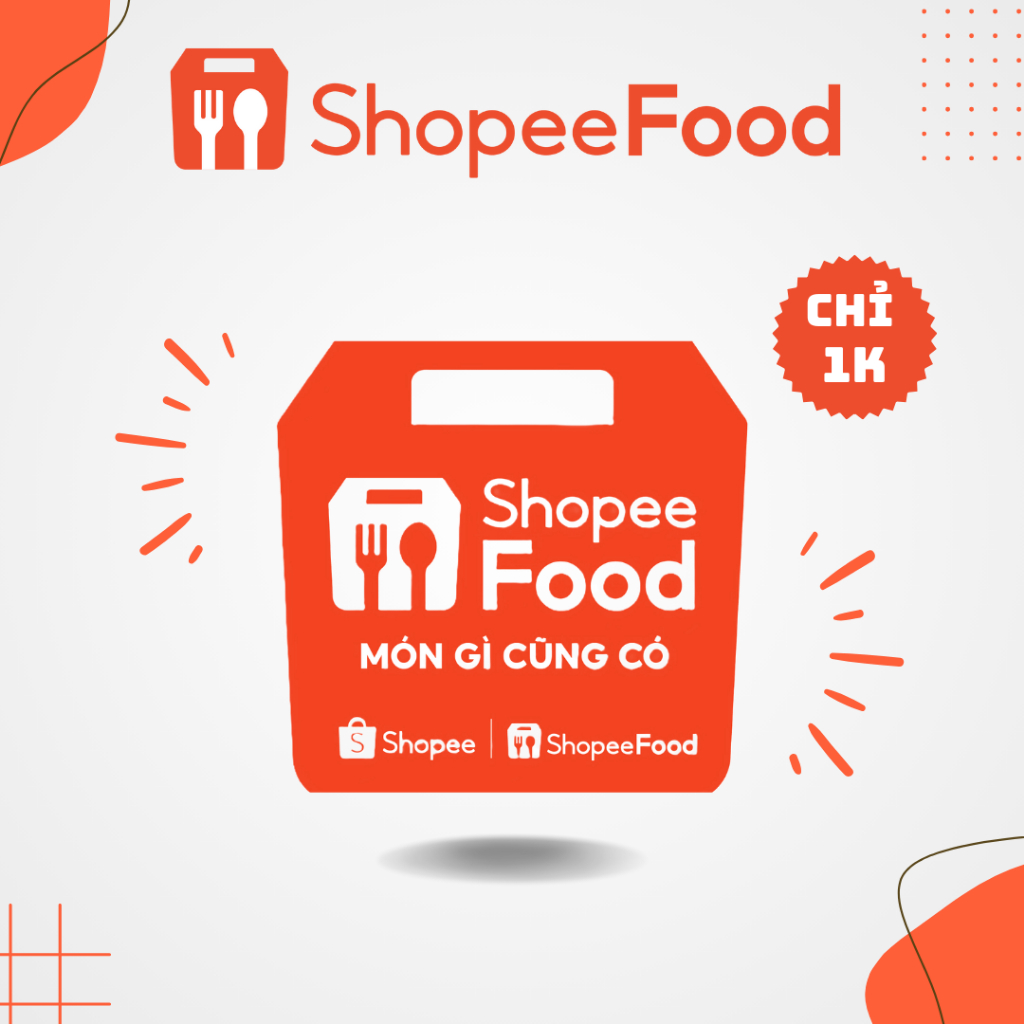 Sticker Logo ShopeeFood
