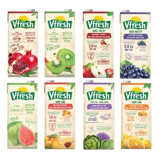 Nước ép Vfresh hộp 1L (Nhiều loại)