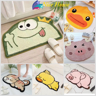[5❤️][FREESHIP] THẢM CHÂN 2 LỚP HOẠT HÌNH - LÔNG CỪU 3D HÌNH THÚ [HCM]