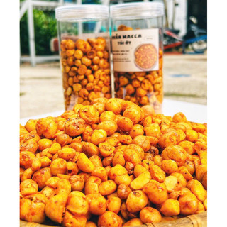100k hủ 500g nhân macca tỏi ớt