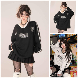Áo Sweater PASSERBY CHRISTMAS  Unisex. Nỉ form rộng tay bồng oversize  kiểu dáng cute hàn quốc đẹp