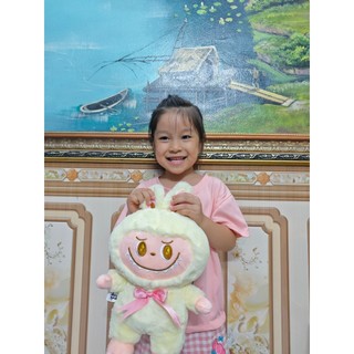 Gấu Bông Thỏ LABUBU 35Cm Siêu Đáng Yêu - Thú Nhồi Bông Thỏ Búp Bê LABUBU - Sản Phẩm Toy
