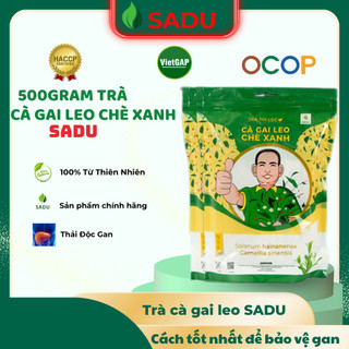 Trà cà gai leo chè xanh Sadu( gói 500g)