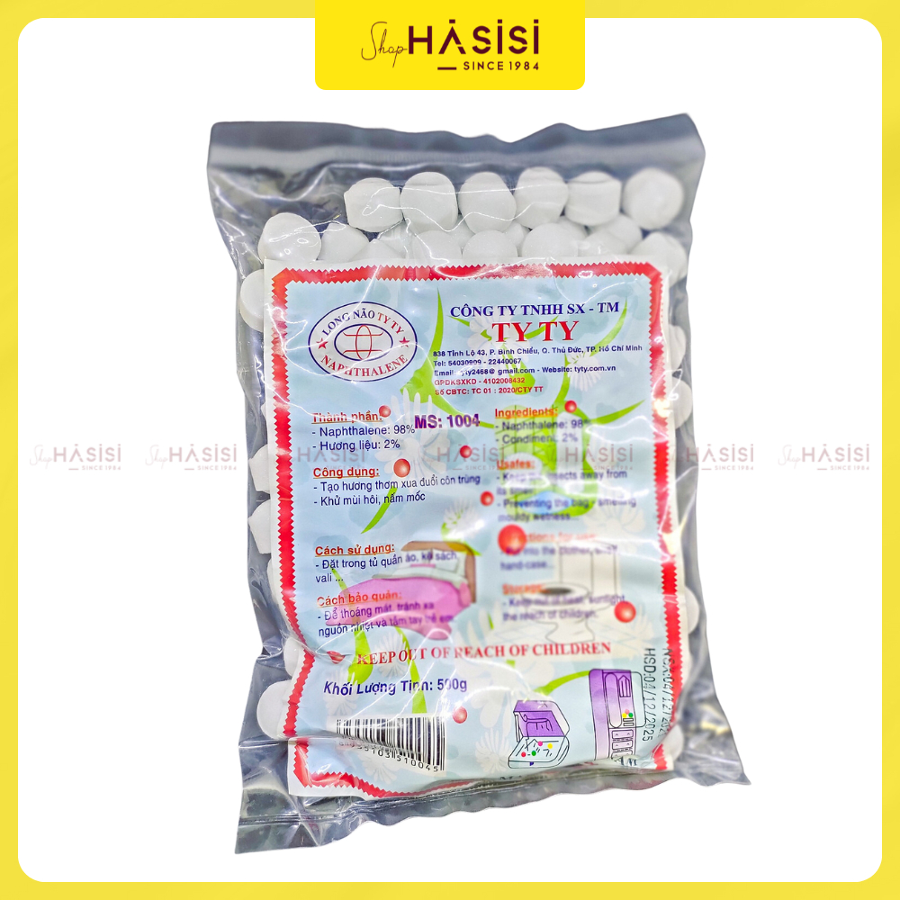 Long Não TYTY 500g (Viên Tròn Trắng)