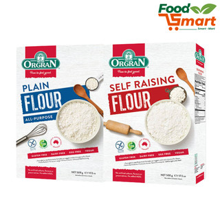 Hộp 500gr - bột làm bánh, bột nổi đa dụng - orgran - nhập khẩu từ úc