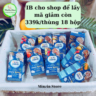 Combo 1 thùng 18 hộp sữa đêm Fruto Nga cho bé từ 6m