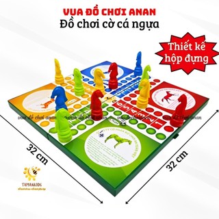 Đồ Chơi Cờ Cá Ngựa Bằng Nhựa Đồ Chơi Cờ Kích Thước 32*32cm Và 42*42cm
