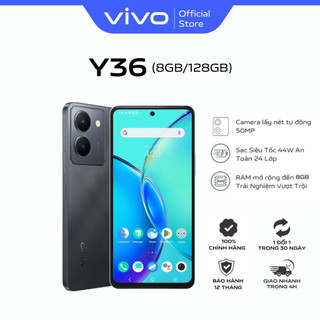 Điện thoại Vivo Y36 (8GB/128GB) - Hàng Chính Hãng - 1 đổi 1 trong tháng đầu tiên - Bảo hành kỹ thuật 12 tháng