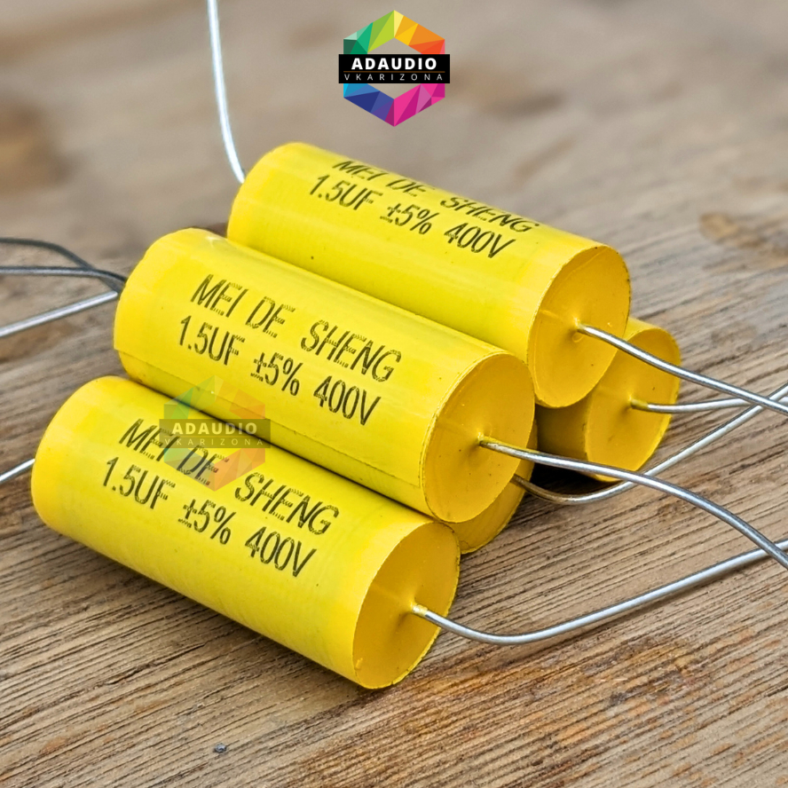 Tụ loa 1.5 uF MeiDeSheng không phân cực cho loa treble giá 1 cái